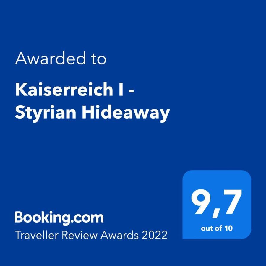 Kaiserreich I - Styrian Hideaway Грац Екстериор снимка